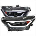 LED Headlights with Dynamic Light Bar