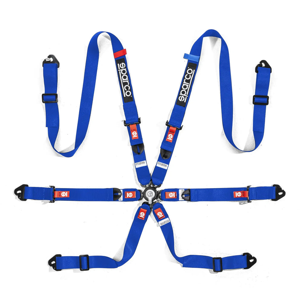 COMPETITION H-2 PU 6-Point Safety Harness