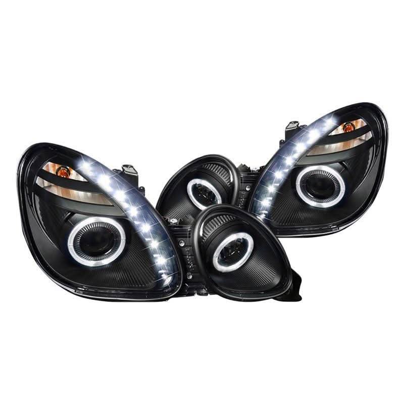 Dual Halo 8 SMD LED Strip Headlights