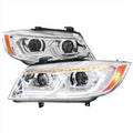 Projector Headlights with Dynamic LED Strip