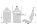SPX Carbon Fiber Racing Seat