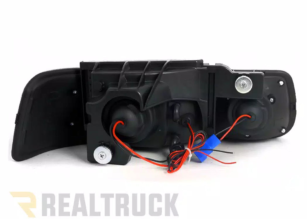 Black Halo Projector Headlights