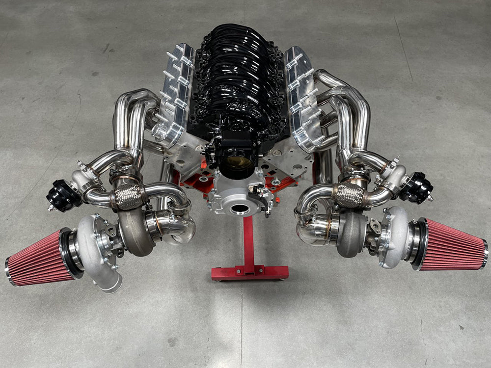 LS Swap Universal Twin Turbo Headers