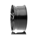 Record 17x7.5J ET45 5x114.3 Gloss Black Wheel