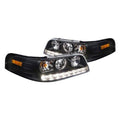 Projector Headlights w/ LED DRL