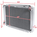 Aluminum Radiator, 3-Row