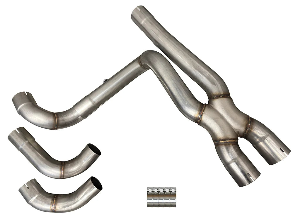 True Dual X-Pipe Exhaust System