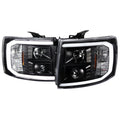 PROJECTOR HEADLIGHTS BLACK