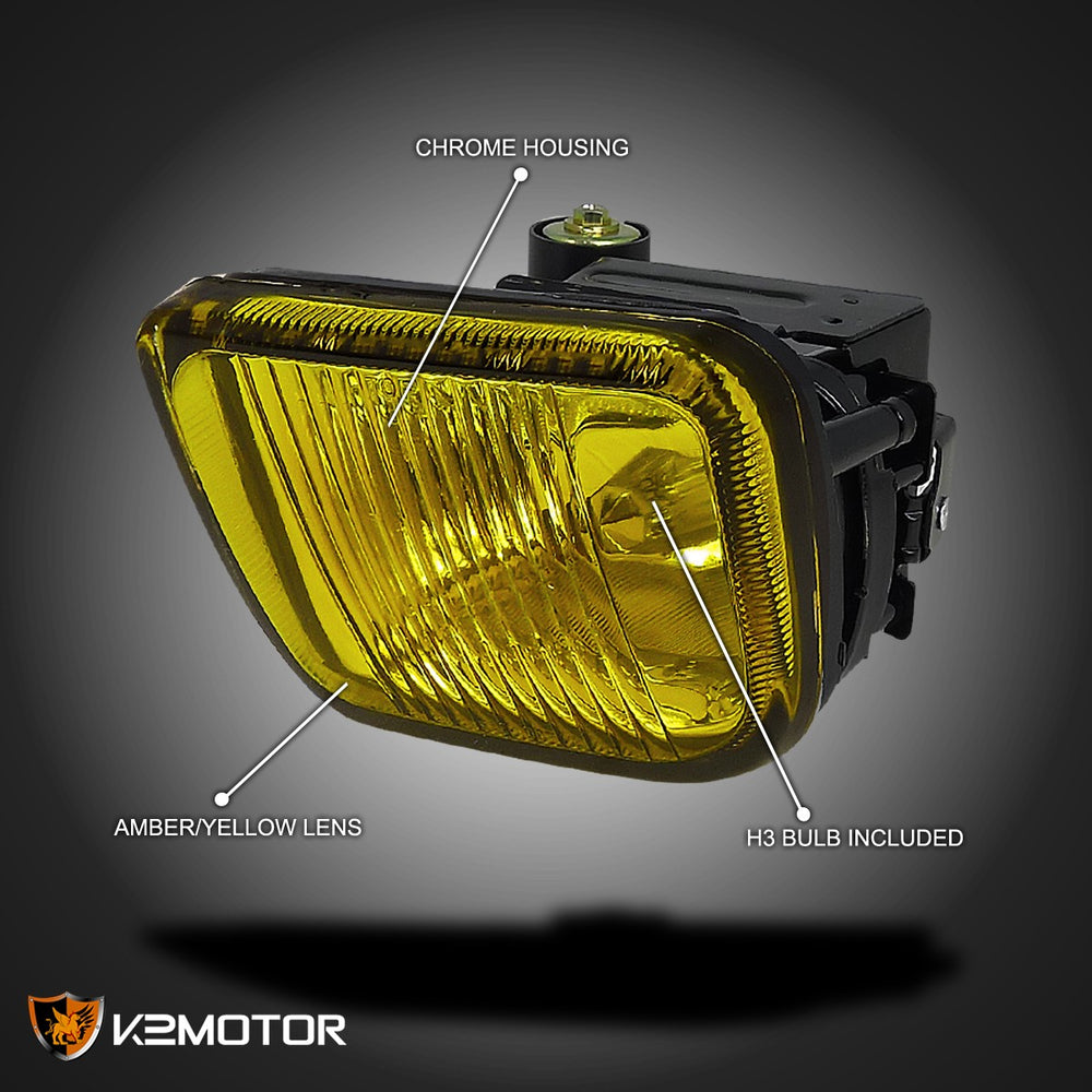 OE-Style Fog Lights with Yellow Lenses