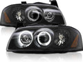 Dual Halo Projector Headlights, Matte Black
