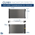 28.25-Inch Aluminum Core Radiator