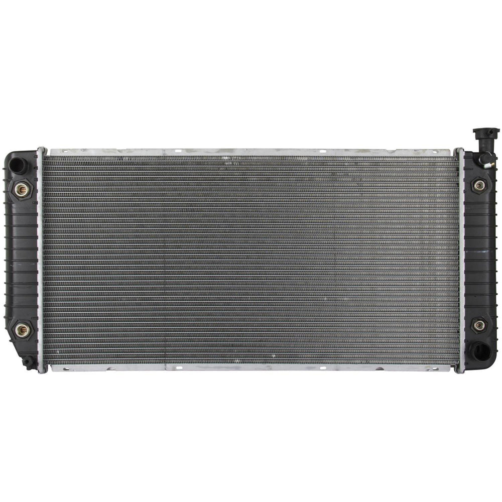 Radiator with Integrated Oil Coolers