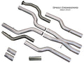 3" 304 Stainless Steel X-Pipe Kit