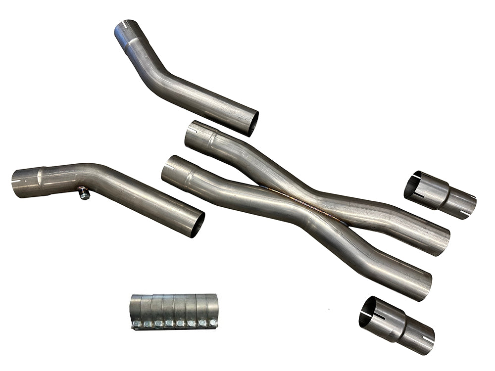 X-Pipe Kit, 304 Stainless Steel