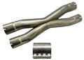3" Mandrel-Bent Stainless Steel X Pipe