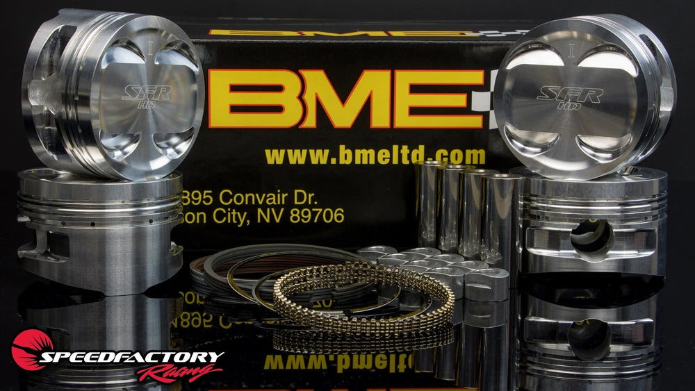 Arias Collaboration Forged Drag Race Piston Set, psi Boost