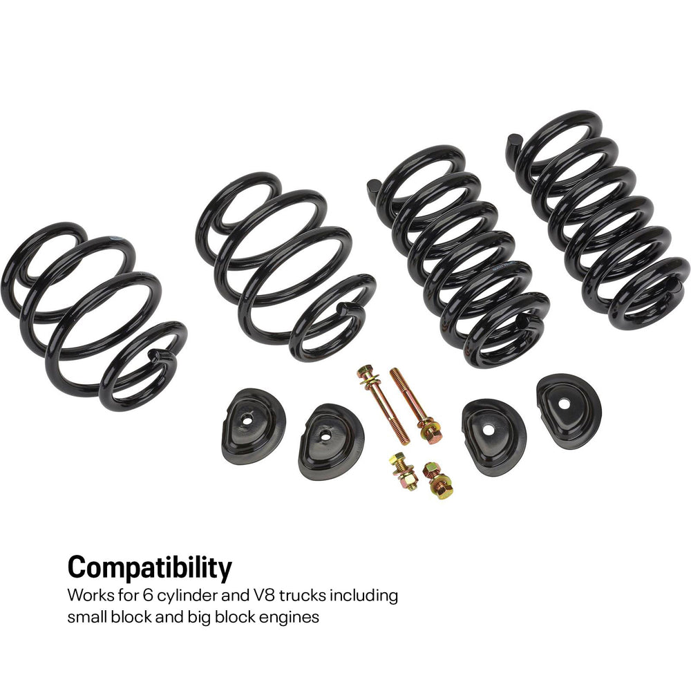 3-Inch Front / 5-Inch Rear Drop Spring Lowering Kit