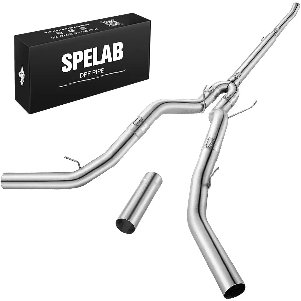 5-Inch Dual Race Pipe Cat Delete Kit