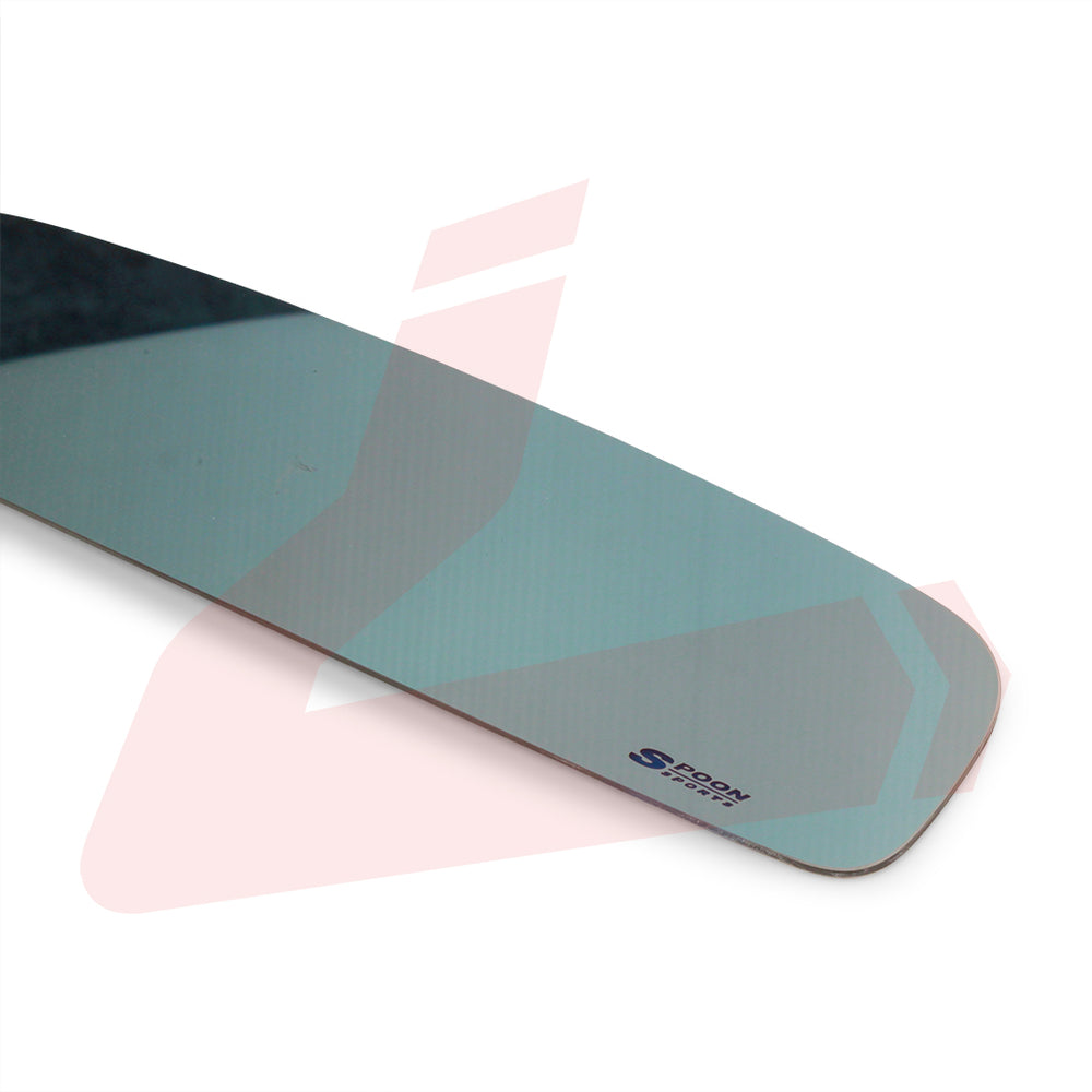 Blue Wide Rear View Mirror