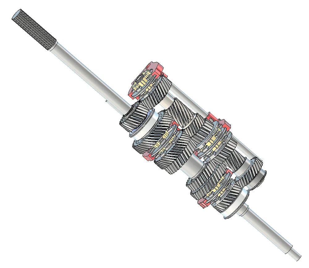 Aisin AZ6 6 Speed Gearset