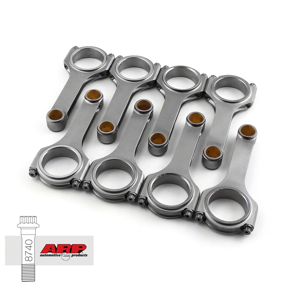 H-Beam Connecting Rods with ARP 2000 Bolts