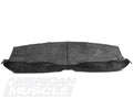 Premium Black Leather Dash Cover