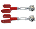 Adjustable Rear Upper Control Arms, 3/4" Extended, Red