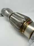 3" Stainless Steel Catted Downpipe