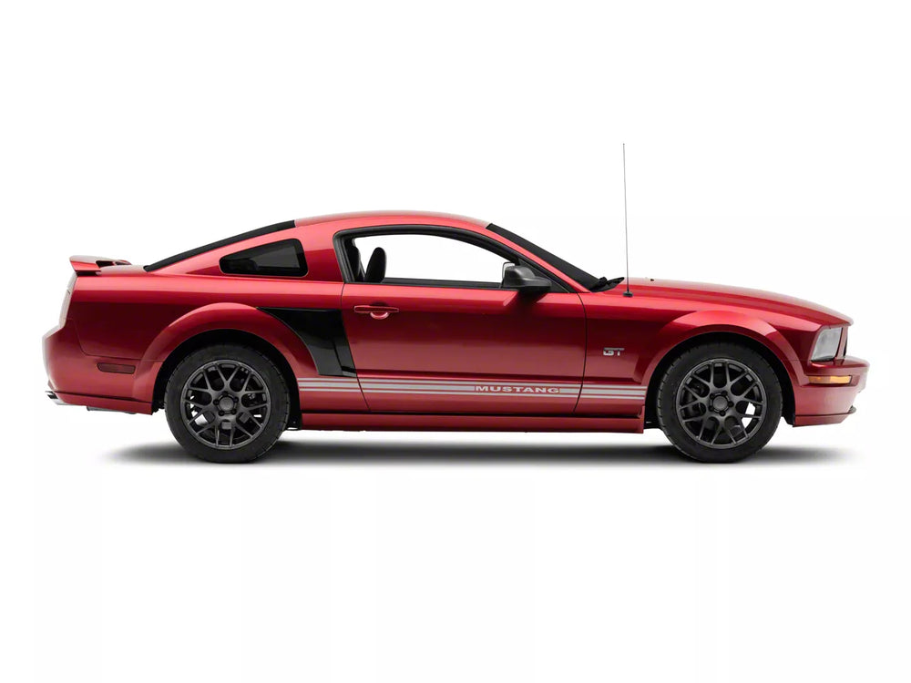 Side Scoops, Gloss Black