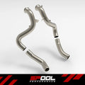 AMG M177 C63 Race Downpipes
