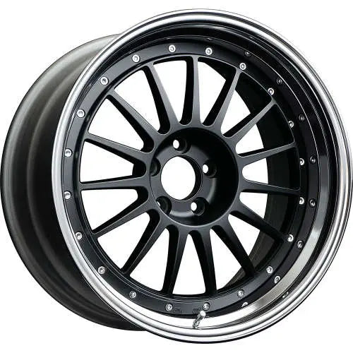 Professor TF1 18x11 +16 5x100 Flat Black Multi-Spoke Wheel