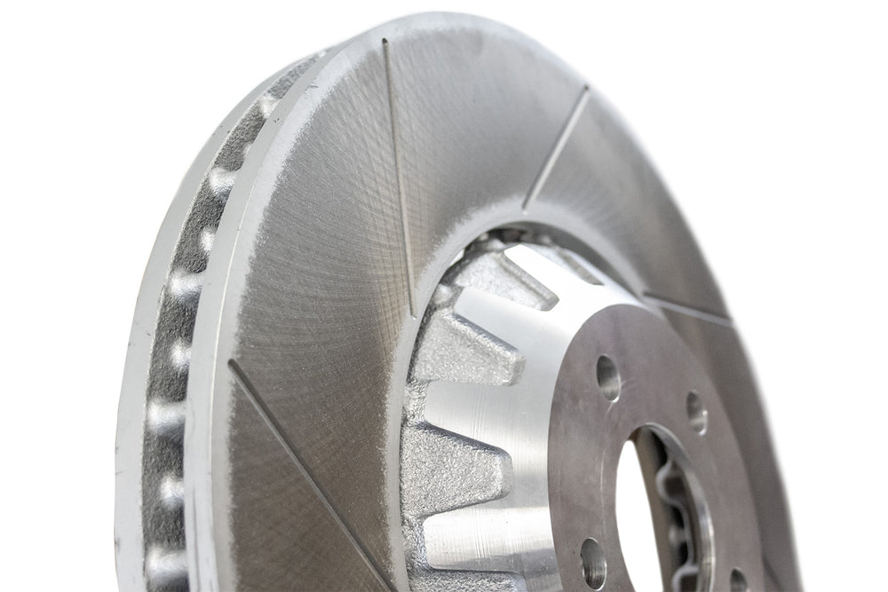 Two-Piece Slotted Front Rotor Set