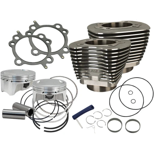 Big Bore Cylinder Kit 110" Forged Pistons 10.5:1 Compression