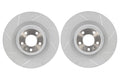 Slotted Front Brake Rotors