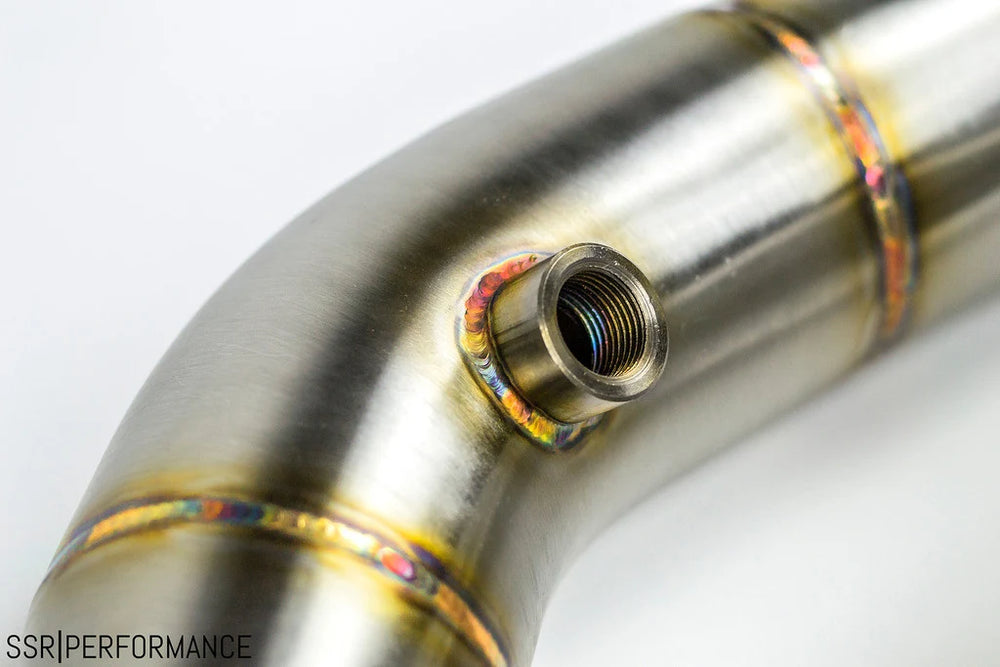 S55 3-Inch Stainless Steel Downpipes
