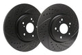 Drilled and Slotted Rear Brake Rotor