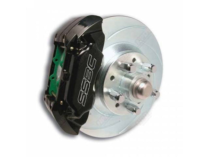 13-Inch Slotted Rotor 4-Piston Caliper Big Brake Kit