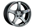 GTV01 Glare Silver Flow Form Wheel