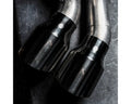 3" Axle-Back Exhaust System with Black Chrome Tips