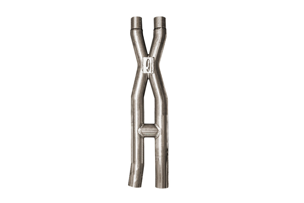 Resonator Delete H/X-Pipe, 2.5" Stainless Steel