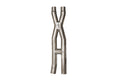 Resonator Delete H/X-Pipe, 2.5" Stainless Steel