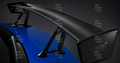 2-Way Adjustable Dry Carbon Fiber Rear Spoiler Wing