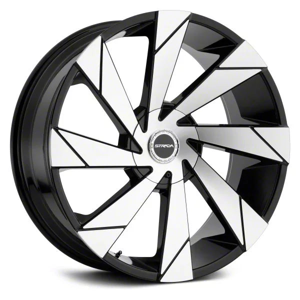 20-Inch Gloss Black Machined Wheel