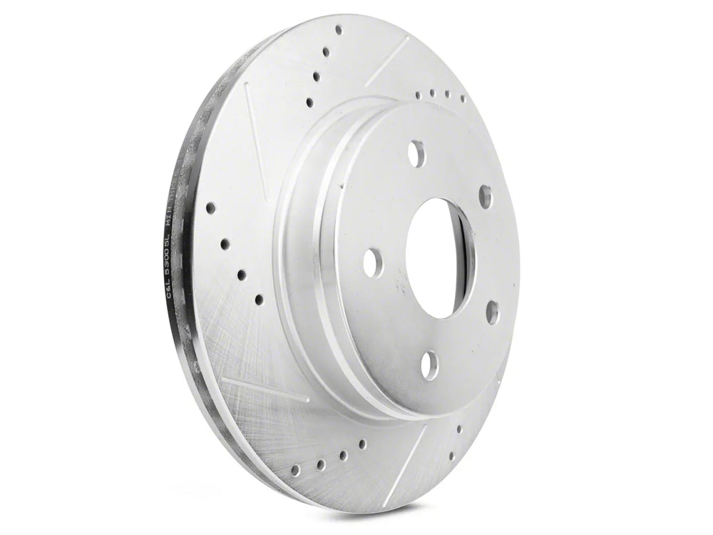Super Sport HD Front Cross-Drilled and Slotted Brake Rotor Pair