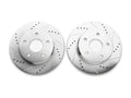 Super Sport HD Front Cross-Drilled and Slotted Brake Rotor Pair