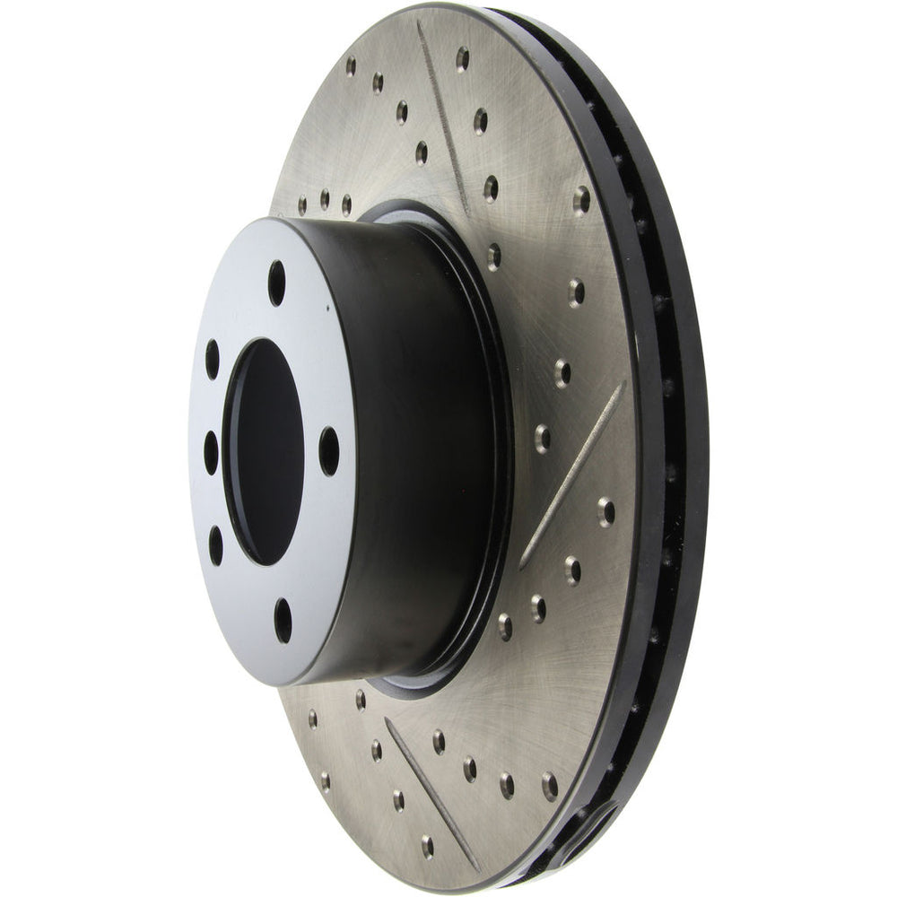 Sport 1-Piece Drilled/Slotted Rotor