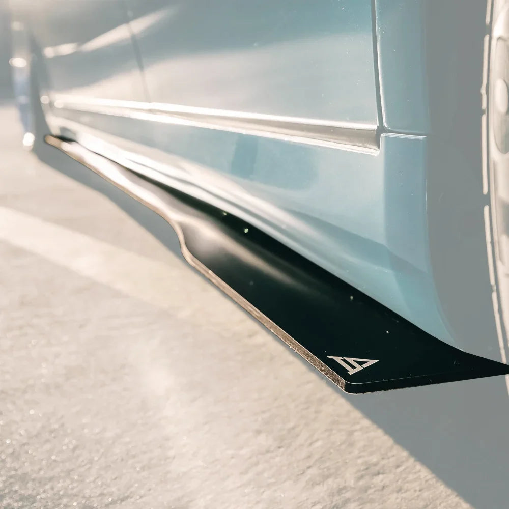 6mm Aluminum Composite Side Skirt Splitter Set