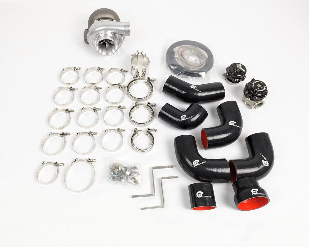 Single Turbo System with 70mm Turbo, Wastegate, and