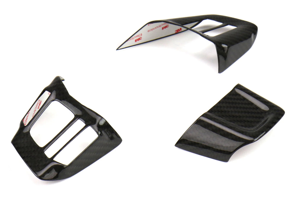 OLM Dry Carbon Fiber Steering Wheel Cover
