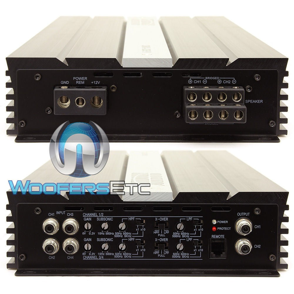 4-Channel Class AB Car Amplifier